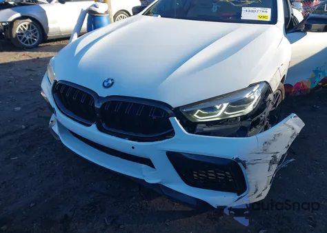 2020 BMW M8 Competition z USA, uszkodzony, nr VIN WBSAE0C07LBM08367